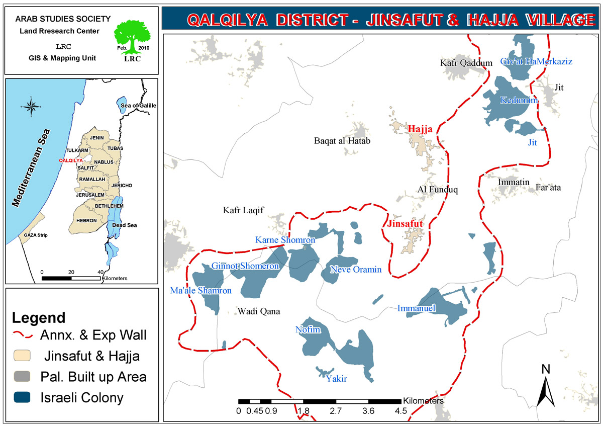 الاحتلال الإسرائيلي يهدم منشأة زراعية لتربية العجول لعائلة مصالحة في قرية حجة شرق قلقيلية | LRC