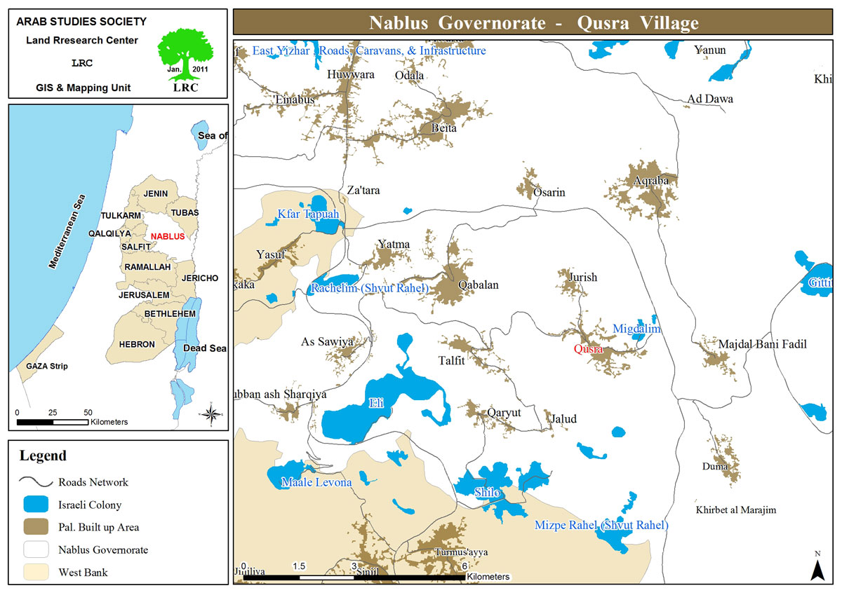 During the Harvest Season: Settlers from "Yesh Kodesh" Target Olive Trees in Qusra Town, Nablus Governorate | LRC