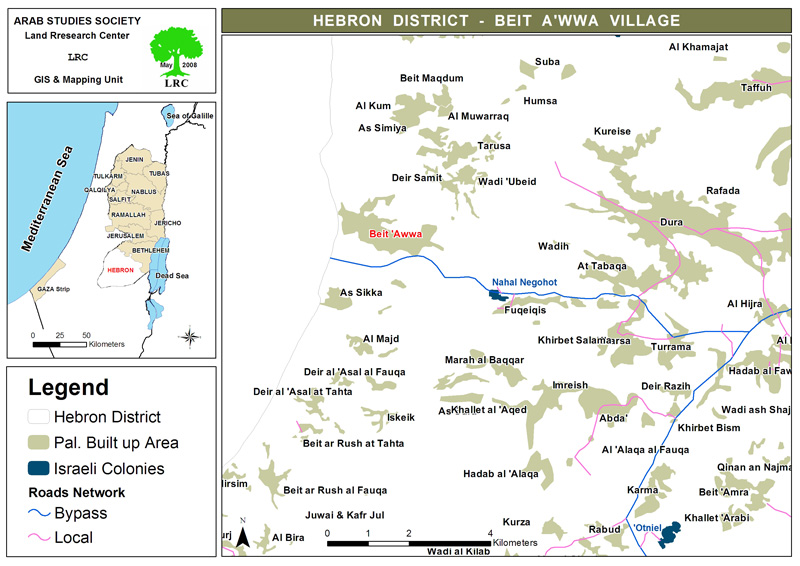 Settlers Uproot Hundreds of Olive Saplings on the Amro Family's Land in Beit Awwa, West of Hebron | LRC