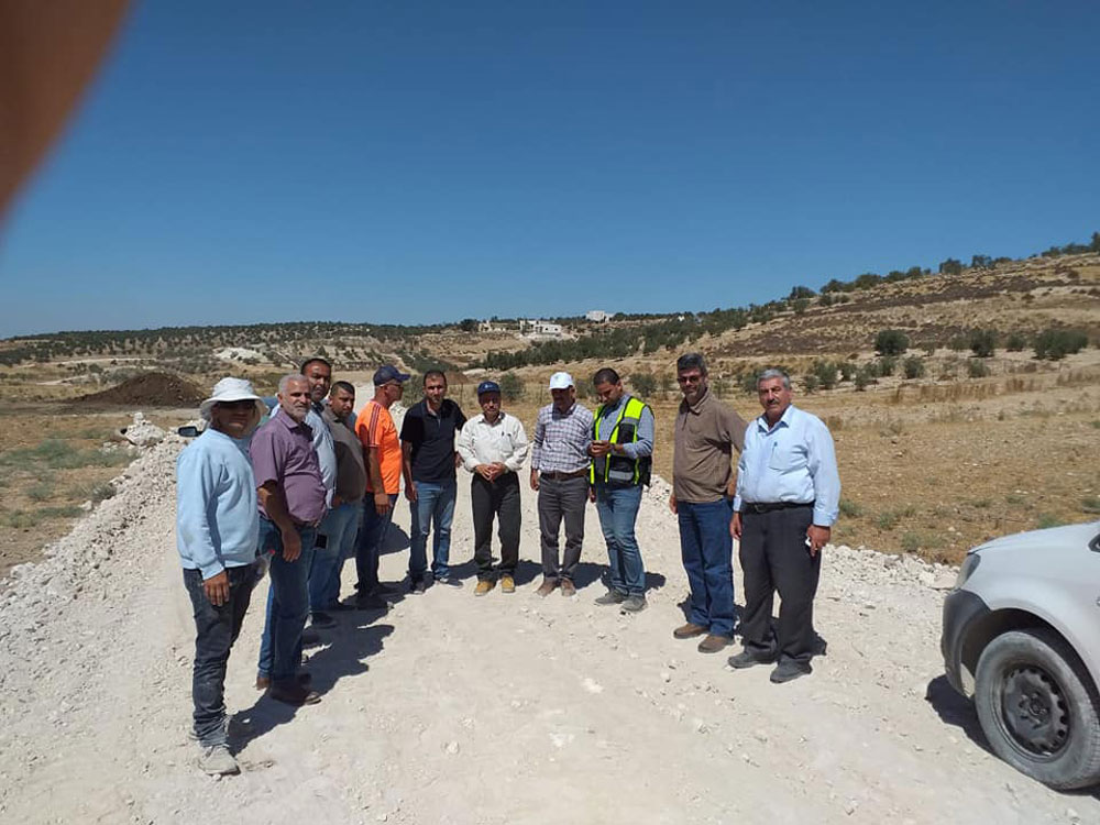 LRC conduct a field tour to Agricultural roads project locations / Hebron governorate | LRC