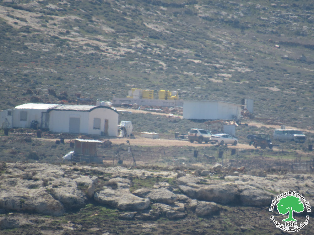 Establishing of a New Pastoral Outpost on the Lands of Al Mughayyir Village, Northeast of Ramallah | LRC