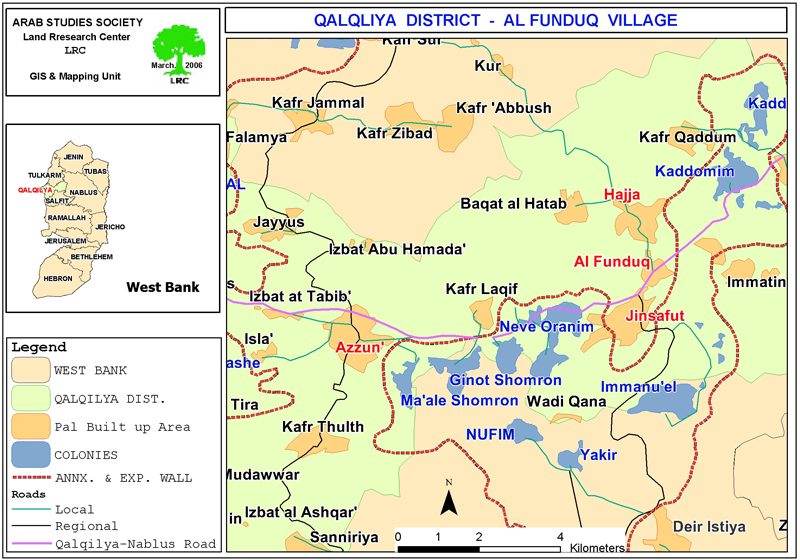 Israeli Forces Begin Building part of a Bypass Road in al-Funduq, Qalqilya | LRC