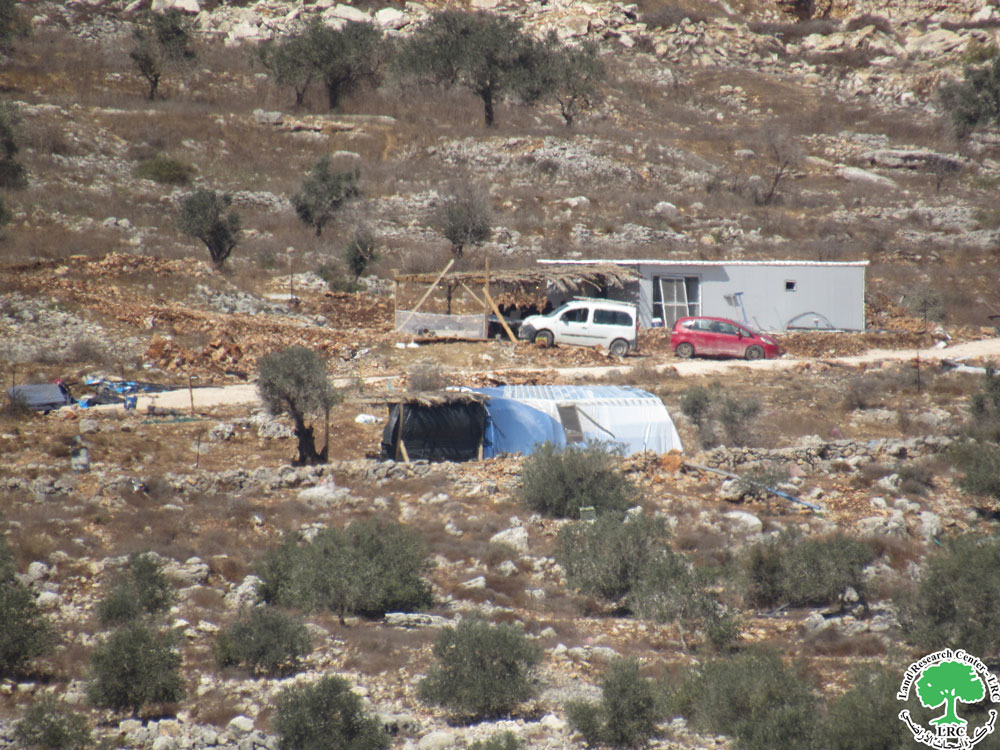 إنشاء بؤرة إستعمارية على أراضي قرية تل غرب محافظة نابلس | LRC