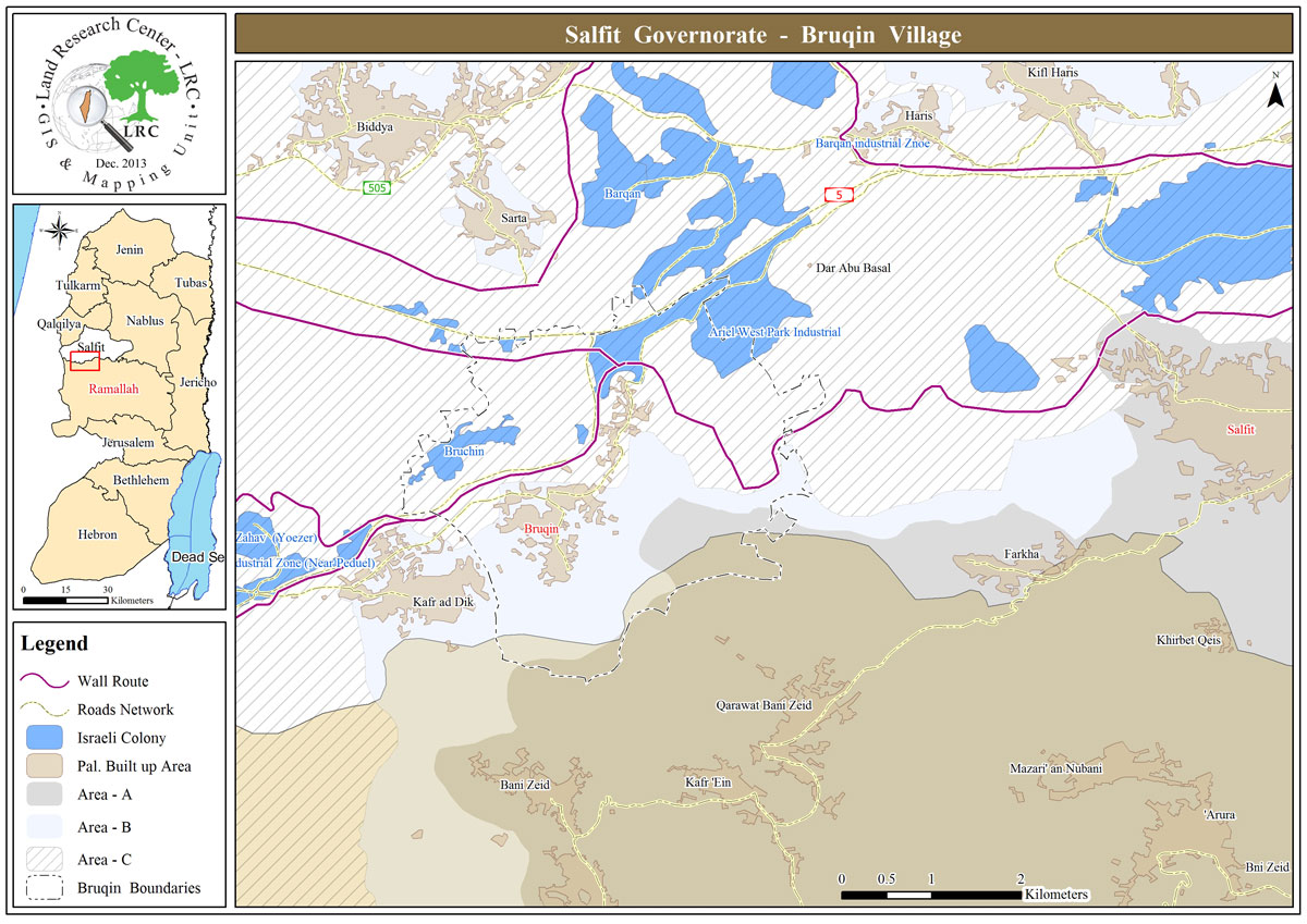 Israeli Occupation Demolishes an Agricultural Room in Bruqin Town/ Salfit Governorate | LRC