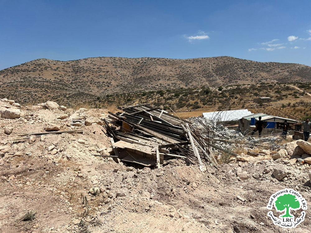 في خطوة تهدف لتقويض الوجود الفلسطيني ... الاحتلال يهدم مدرسة قيد الإنشاء في قرية العقبة شرق طوباس | LRC
