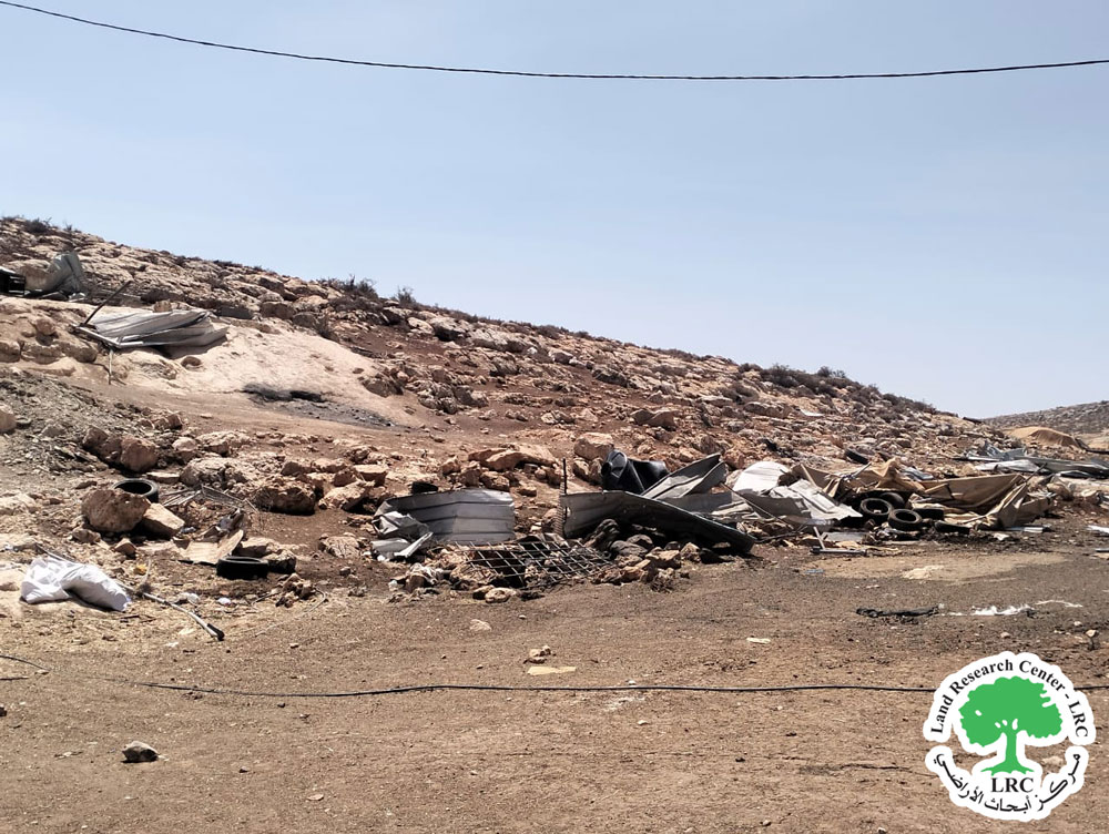 الاحتلال الإسرائيلي يهدم منشآت زراعية في خربة الطويل شرق نابلس | LRC