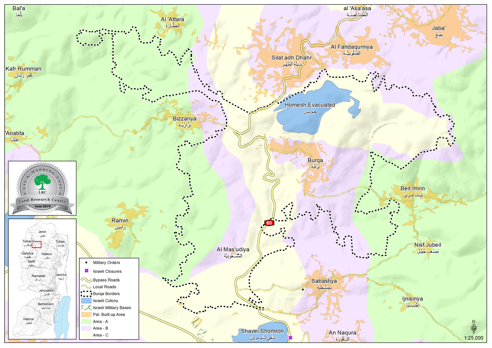 الاحتلال الإسرائيلي يهدم منشآت زراعية وحرفية في قرية برقة شمال مدينة نابلس | LRC