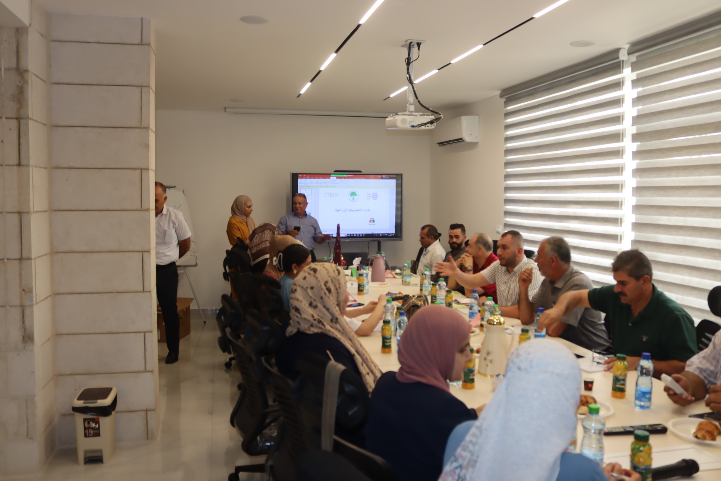 أبحاث الأراضي يختتم تدريبات برنامج الدعم التعاوني | LRC