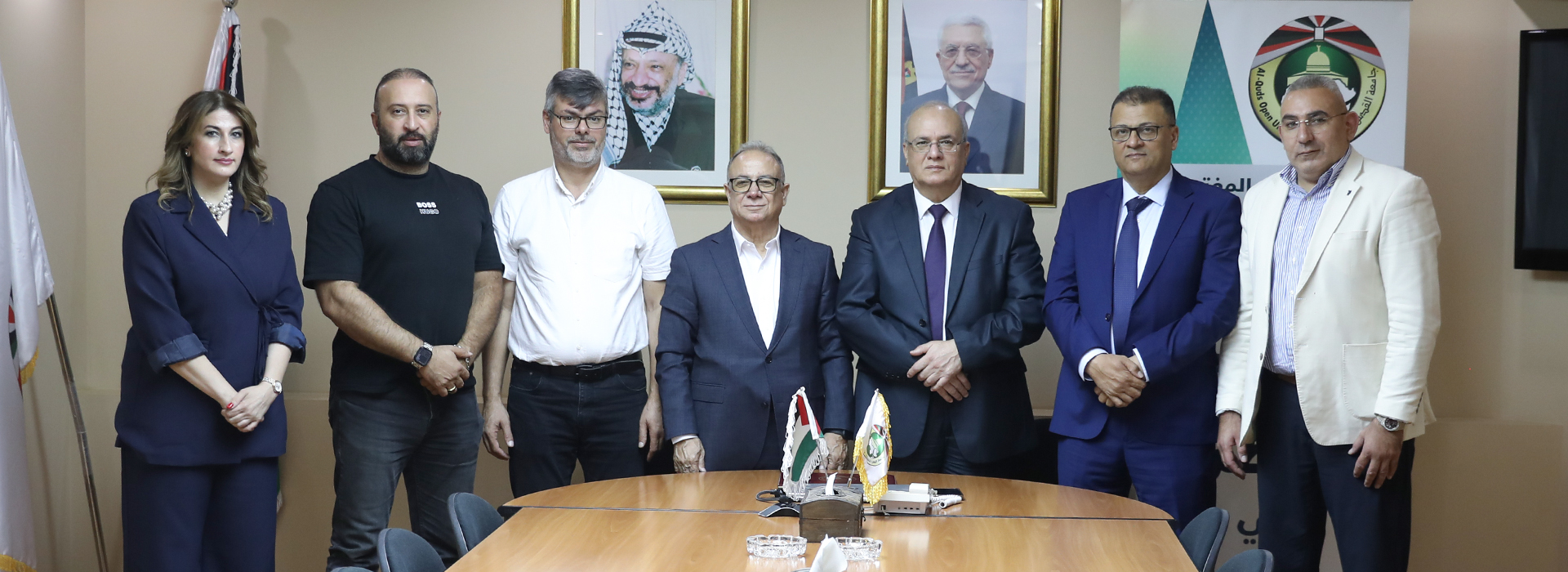 "القدس المفتوحة" و"مركز أبحاث الأراضي" يوقعان مذكرة تفاهم لتعزيز التعاون البحثي والأكاديمي | LRC